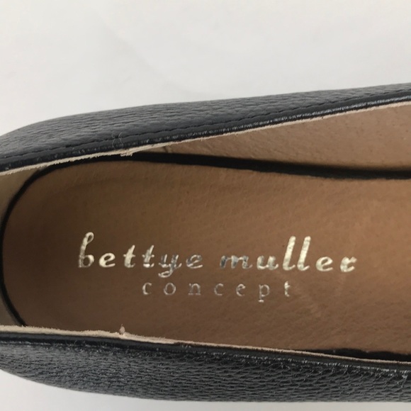 NIB Bettye Muller Concept Chet Leather Loafer 7 - Picture 9 of 14